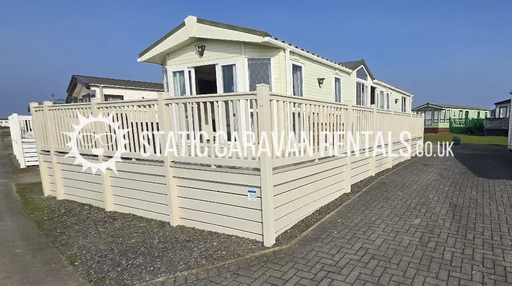 Private Carvan for Hire Ocean Edge Leisure Park, Heysham, Morecambe, Lancashire, England