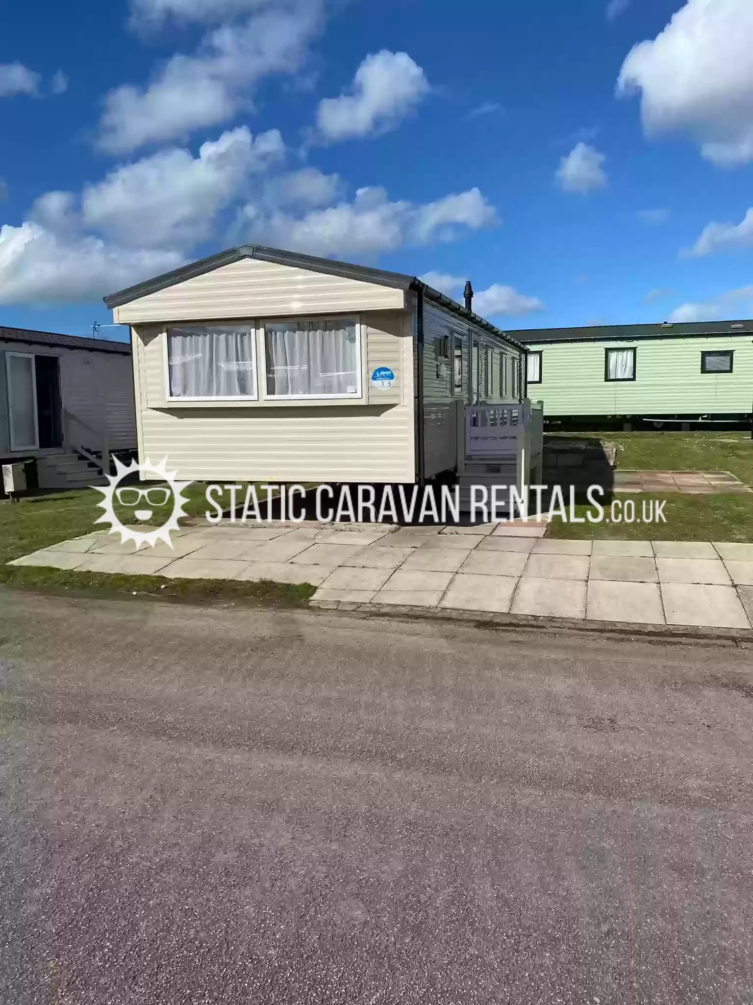 9 Private Carvan for Hire Presthaven Holiday Park, Prestatyn, Denbighshire, Wales