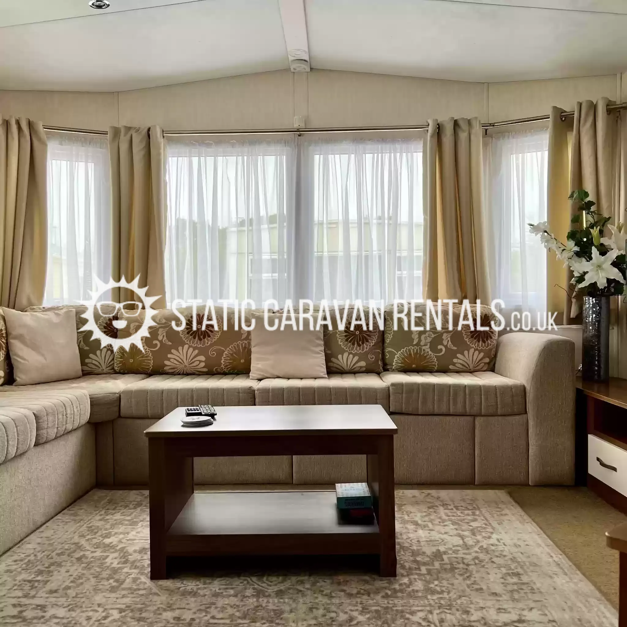 7 Private Carvan for Hire Hayling Island Holiday Park, Hayling Island, Hampshire, England