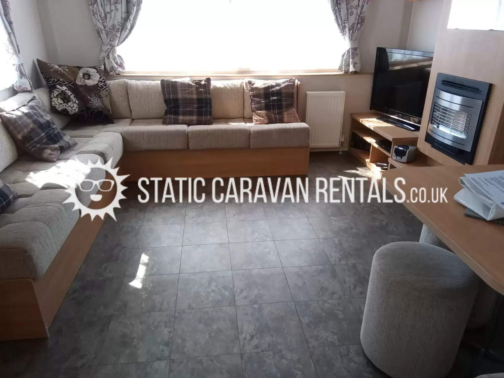 1 Static Private Carvan for Rent Holiday Resort Unity, Brean, Somerset, England