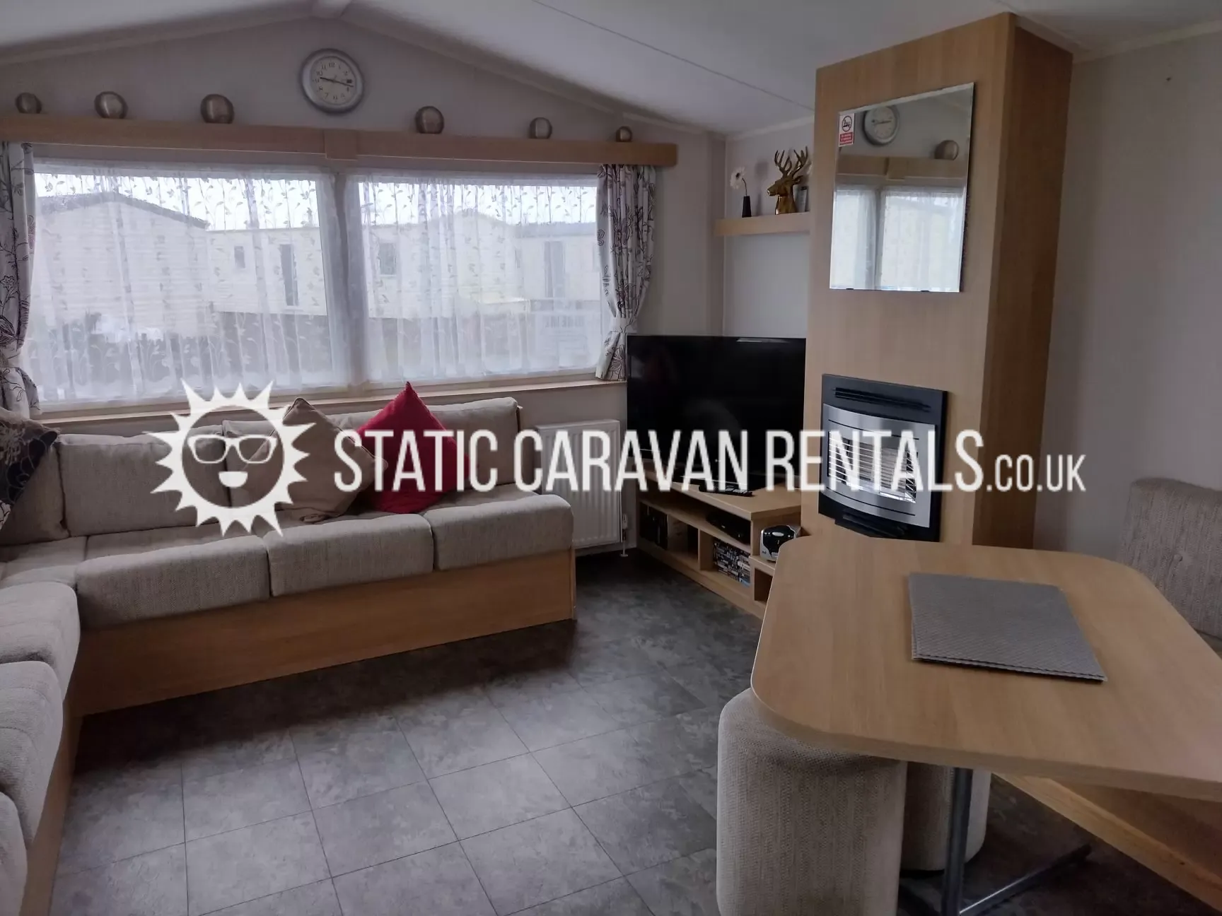 5 Static Private Carvan for Rent Holiday Resort Unity, Brean, Somerset, England