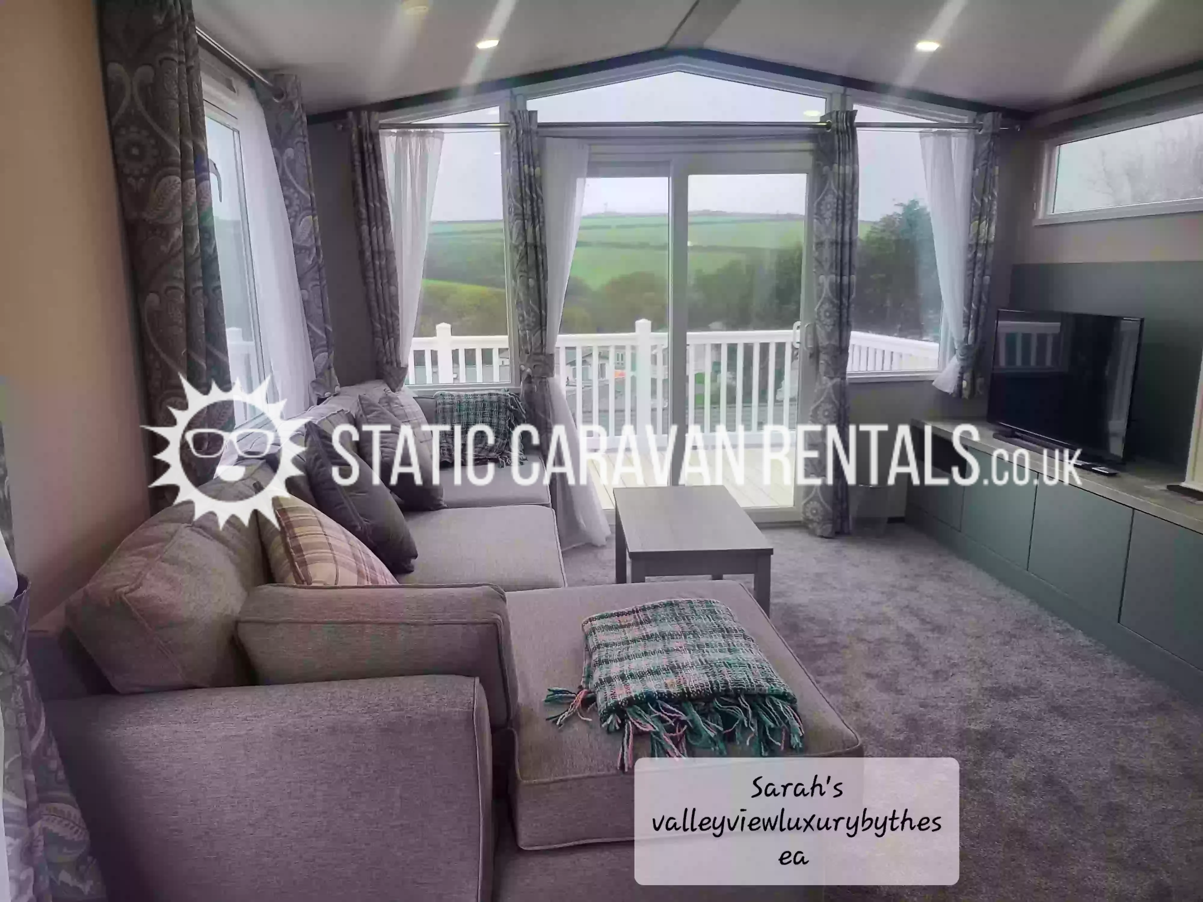 Private Carvan for Hire Newquay Bay Resort, Newquay, Cornwall, England