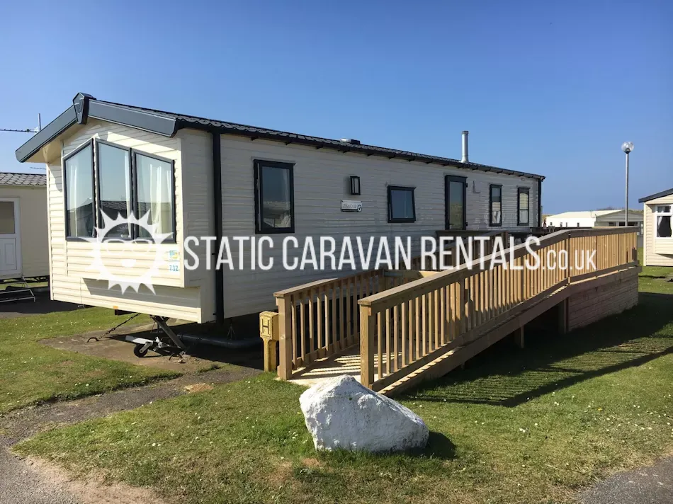 Main Private Carvan for Hire Perran Sands Holiday Park, Perranporth, Cornwall, England