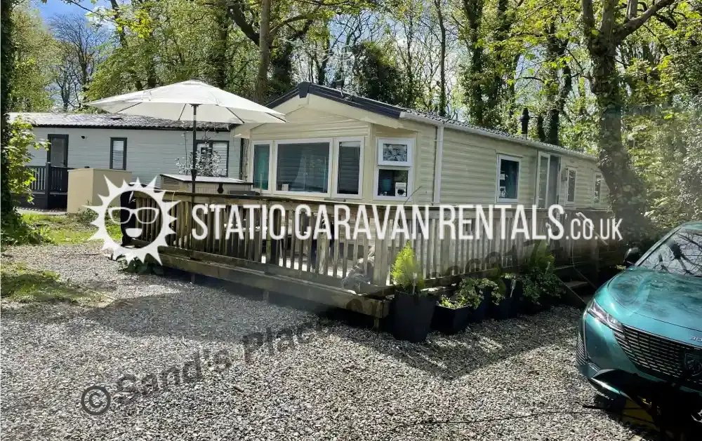 Private Carvan for Hire St Minver Holiday Park, Rock, Wadebridge, Cornwall, England