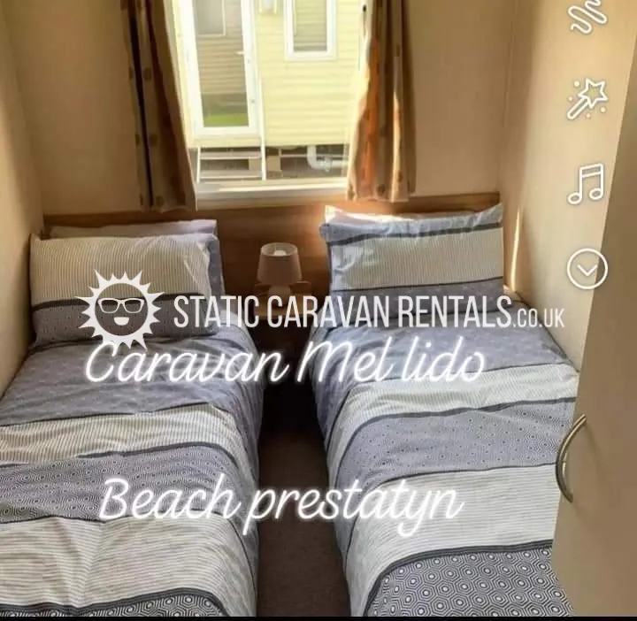 5 Private Carvan for Hire Lido beach prestatyn, Prestatyn, Denbighshire, Wales