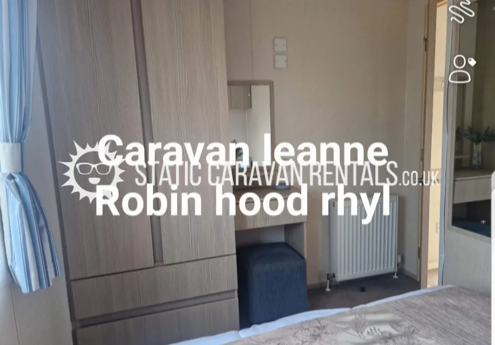2 Private Carvan for Hire Lyons Robin Hood Holiday Park, Rhyl, Denbighshire, Wales