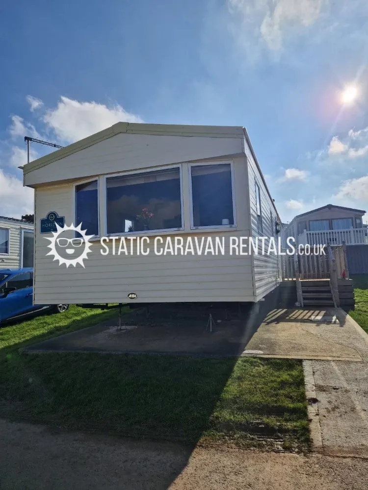 Private Carvan for Hire Liskey Hill Holiday Park, Perranporth, Cornwall, England