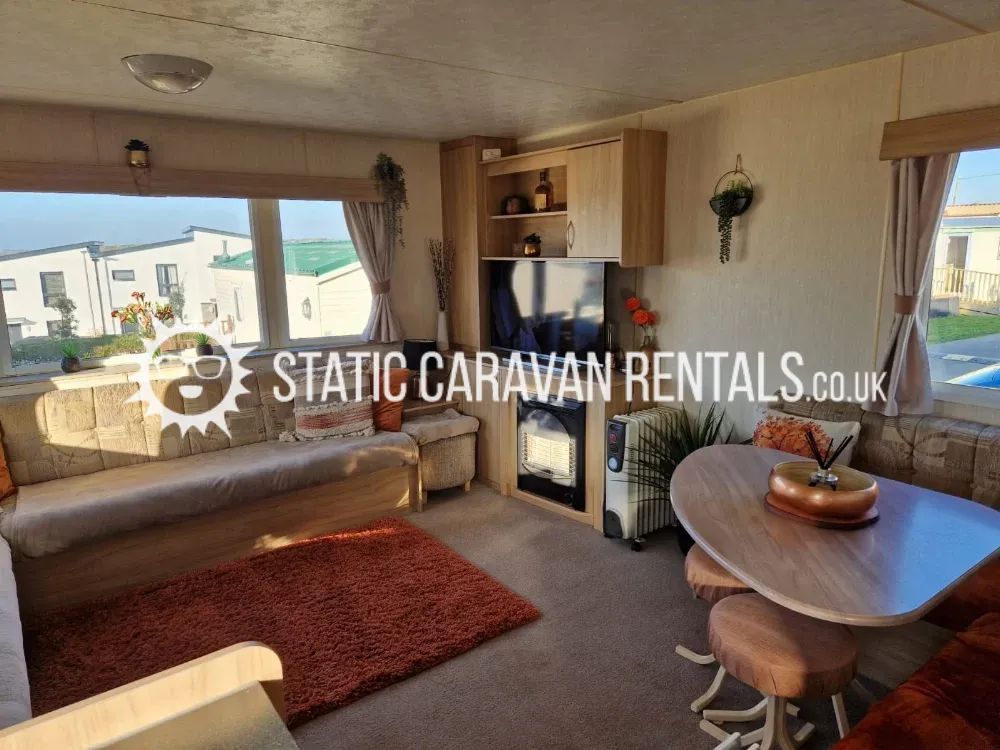 5 Private Carvan for Hire Liskey Hill Holiday Park, Perranporth, Cornwall, England