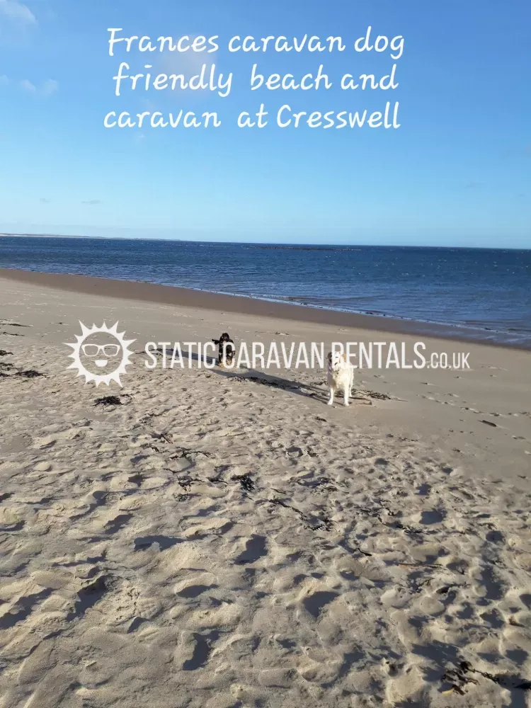 6 Private Carvan for Hire Cresswell Towers Holiday Park, Morpeth, Northumberland, England