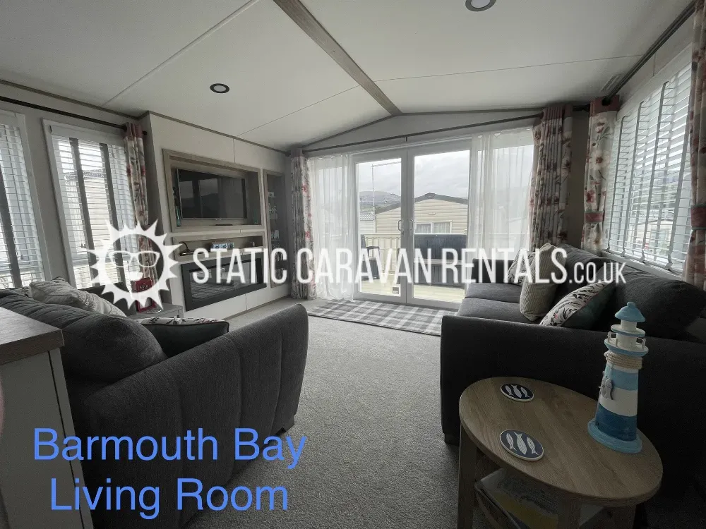1 Private Carvan for Hire Barmouth Bay Holiday Park, Barmouth, Taly-bont, Gwynedd, Wales