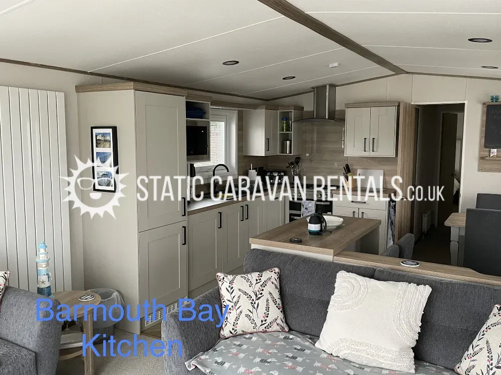 2 Private Carvan for Hire Barmouth Bay Holiday Park, Barmouth, Taly-bont, Gwynedd, Wales