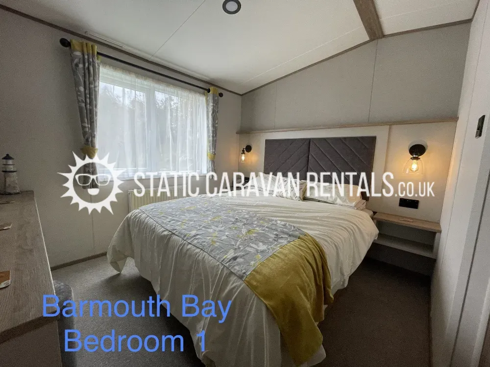 3 Private Carvan for Hire Barmouth Bay Holiday Park, Barmouth, Taly-bont, Gwynedd, Wales