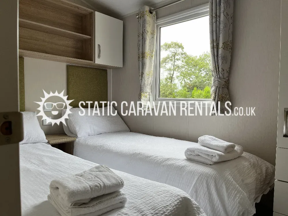 6 Private Carvan for Hire Beacon Fell View Holiday Park, Ribble Valley, Lancashire, England