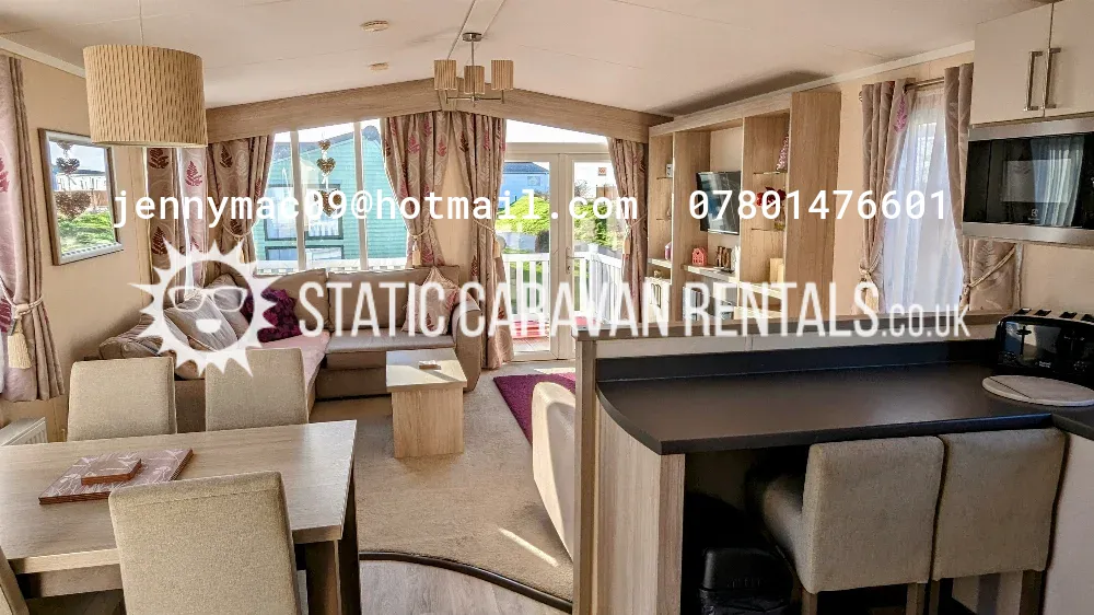 1 Static Private Carvan for Rent Ocean Edge Leisure Park, Heysham, Morecambe, Lancashire, England
