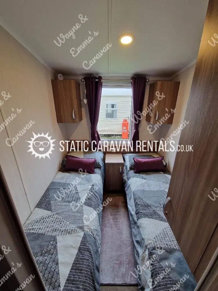7 Private Carvan for Hire Reighton Sands Holiday Park Haven, Nr. Filey, East Riding of Yorkshire, England