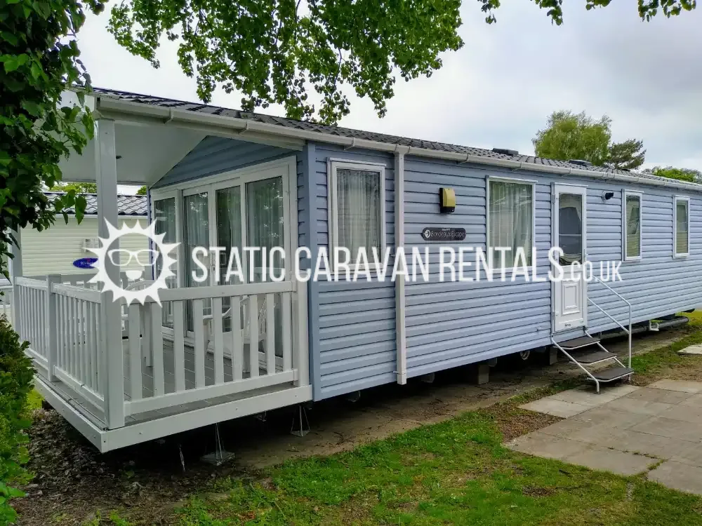 Private Carvan for Hire Rockley Park Holiday Park, Poole Harbour, Poole, Dorset, England
