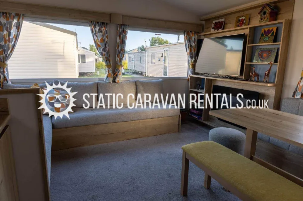 9 Private Carvan for Hire Rockley Park Holiday Park, Poole Harbour, Poole, Dorset, England