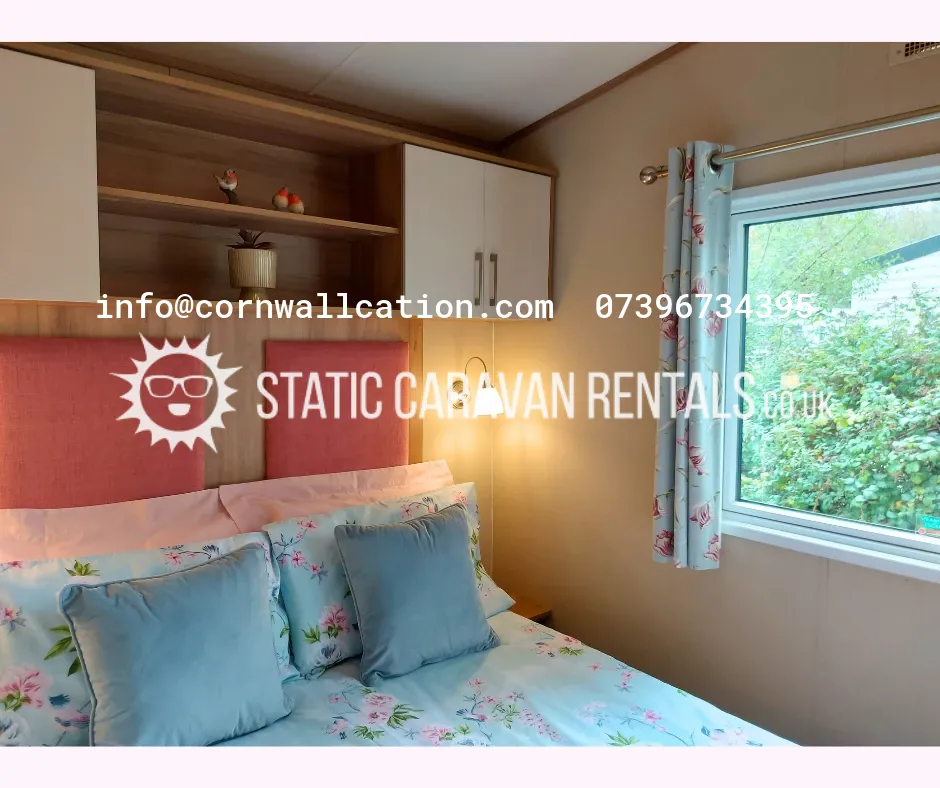 13 Static Private Carvan for Rent River Valley Country Park, Relubbus, Cornwall, England