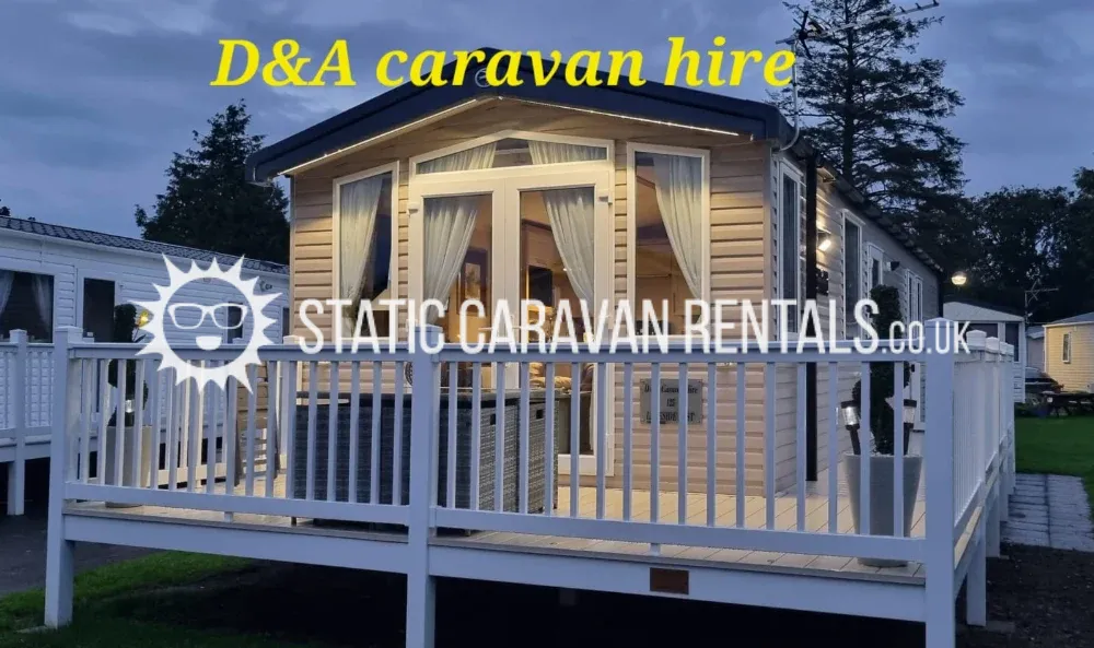 Main Private Carvan for Hire Haggerston Castle, berwick upon tweed, Northumberland, Scotland