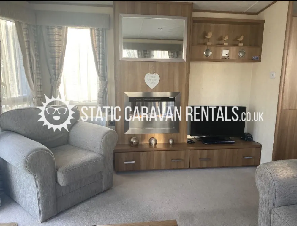 2 Private Carvan for Hire Cayton Bay Holiday Park, Scarborough, North Yorkshire, England