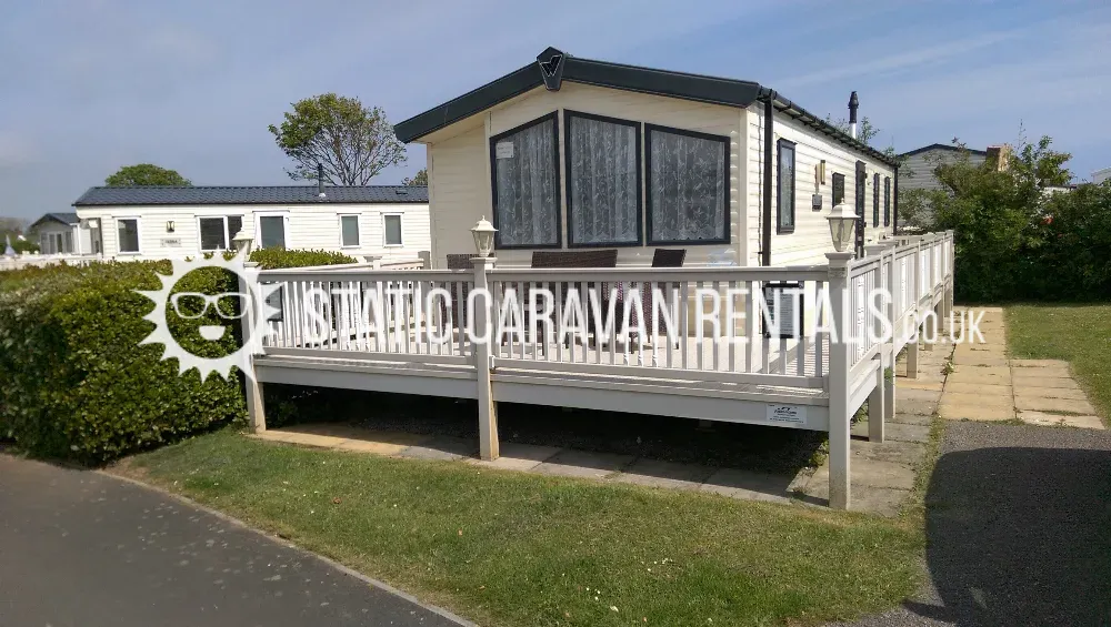Private Carvan for Hire Primrose Valley Holiday Park, Filey, E Yorks, England