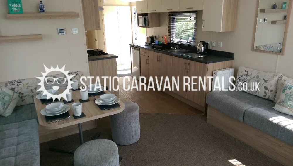 3 Private Carvan for Hire Primrose Valley Holiday Park, Filey, E Yorks, England