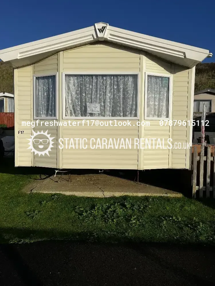 8 Private Carvan for Hire Freshwater Beach Holiday Park, Bridport, Bridport, Dorset, England