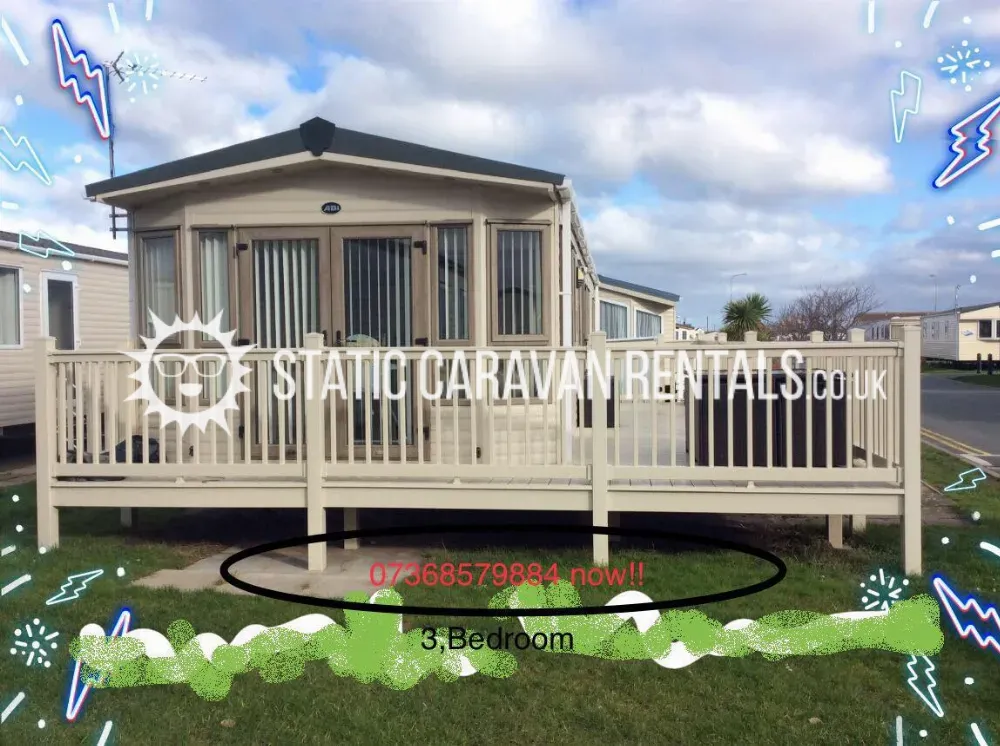 Main Private Carvan for Hire Golden Sands Holiday Park, kinmel bay, Towyn, wales, Wales