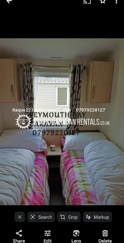 5 Static Private Carvan for Rent Haven Weymouth bay, Preston road, Weymouth, Dorset, England