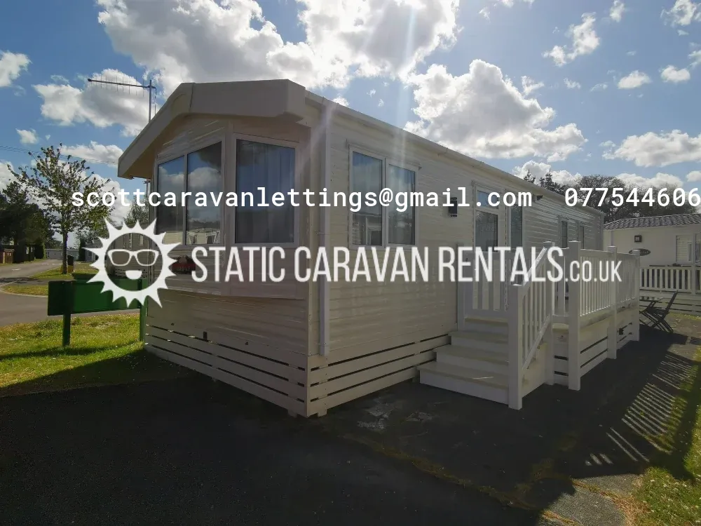 Main Private Carvan for Hire Oakdene Forest Park, St.Leonards, Dorset, England