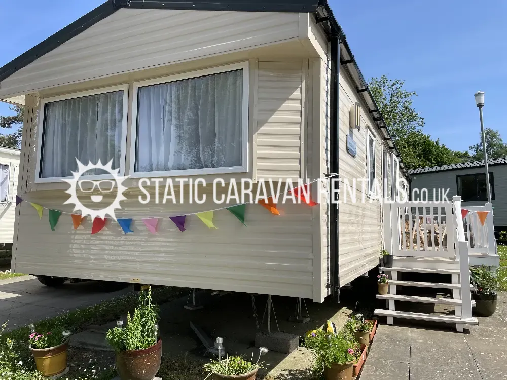 Private Carvan for Hire Rockley Park Private Holiday Homes, Hamworthy, Poole, Dorset, England