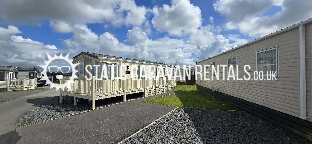 Private Carvan for Hire Ocean Edge Leisure Park, Heysham, Morecambe, Lancashire, England