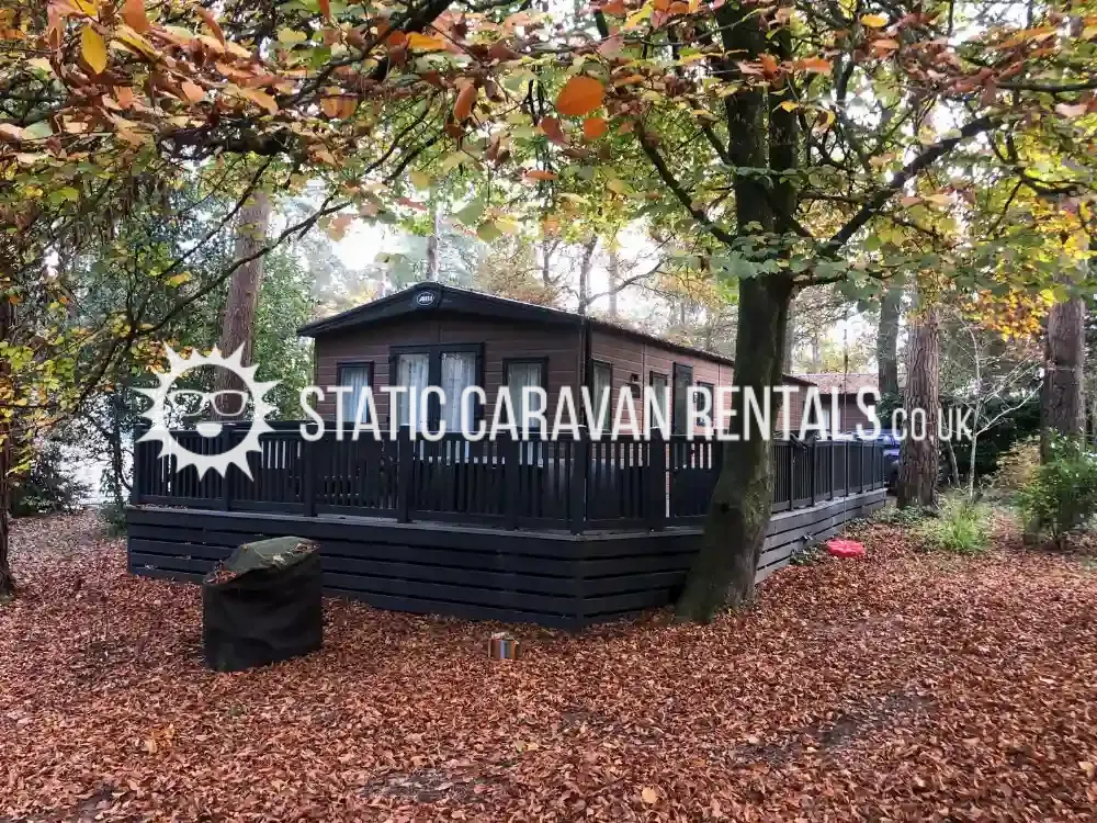 Private Carvan for Hire Sandy Balls Holiday Centre, Fordingbridge, Hampshire, England