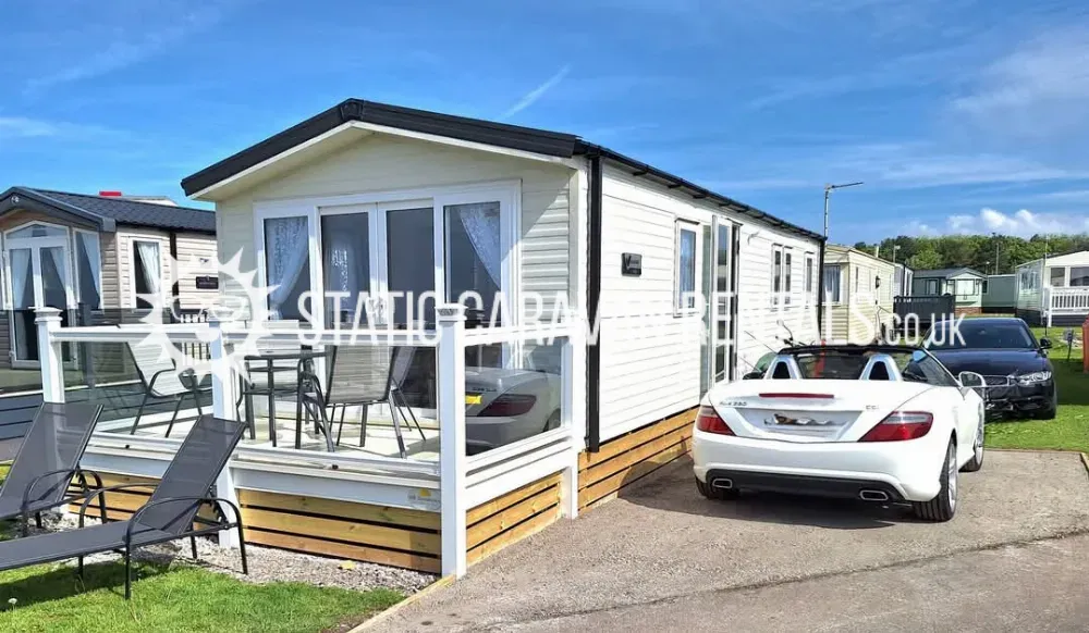 Private Carvan for Hire Ocean Edge Leisure Park, Heysham, Morecambe, Lancashire, England