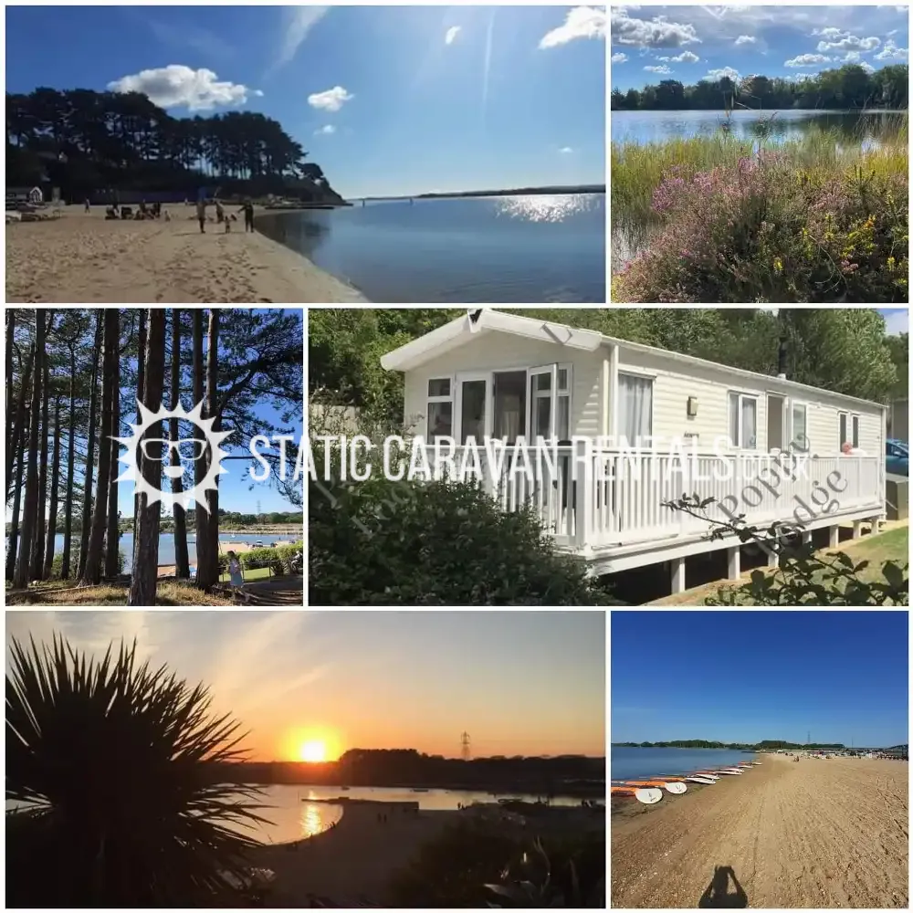 Private Carvan for Hire Rockley Park Holiday Park, Poole, Dorset, England