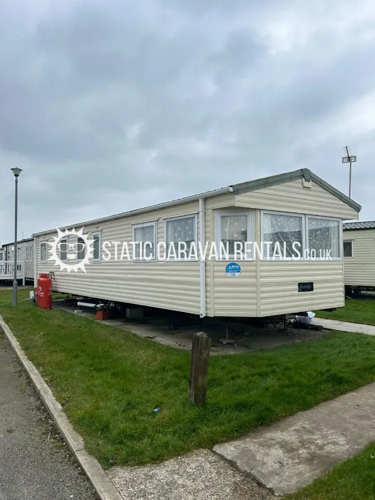 Private Carvan for Hire Cala Gran Holiday Park, Fleetwood, Blackpool, Lancashire, England