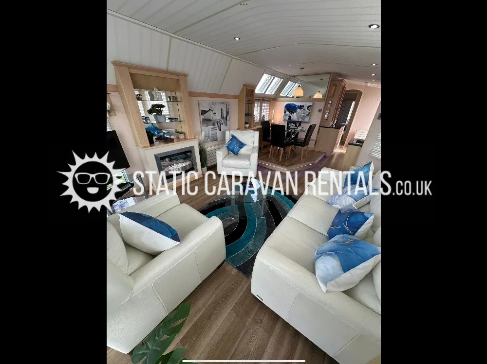 Private Carvan for Hire Waterside Leisure, Ingoldmells, Skegness, Lincolnshire, England