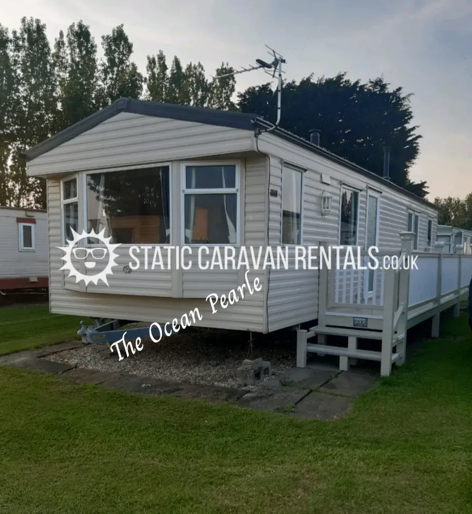 Private Carvan for Hire Happy Days Holiday Homes Chapel St Leona, Chapel St Leonards, Skegness, Lincolnshire, England