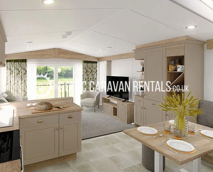 Private Carvan for Hire Park Dean ,Manor Park, Hunstanton, Norfolk, England
