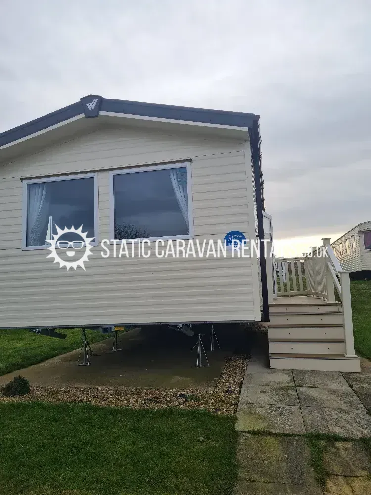 Private Carvan for Hire Blue Dolphin Holiday Park, Filey, Scarborough, North Yorkshire, England