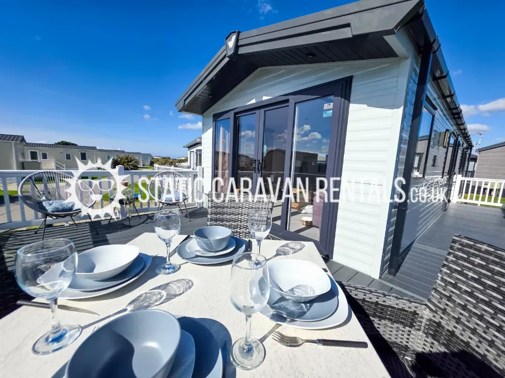 Private Carvan for Hire New Perran Holiday Resort, Goonhavern, Perranporth, Cornwall, England