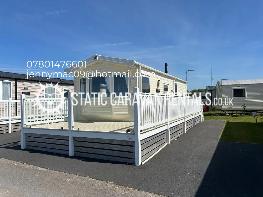 Private Carvan for Hire Ocean Edge Holiday Park, Heysham, Morecambe, Lancashire, England