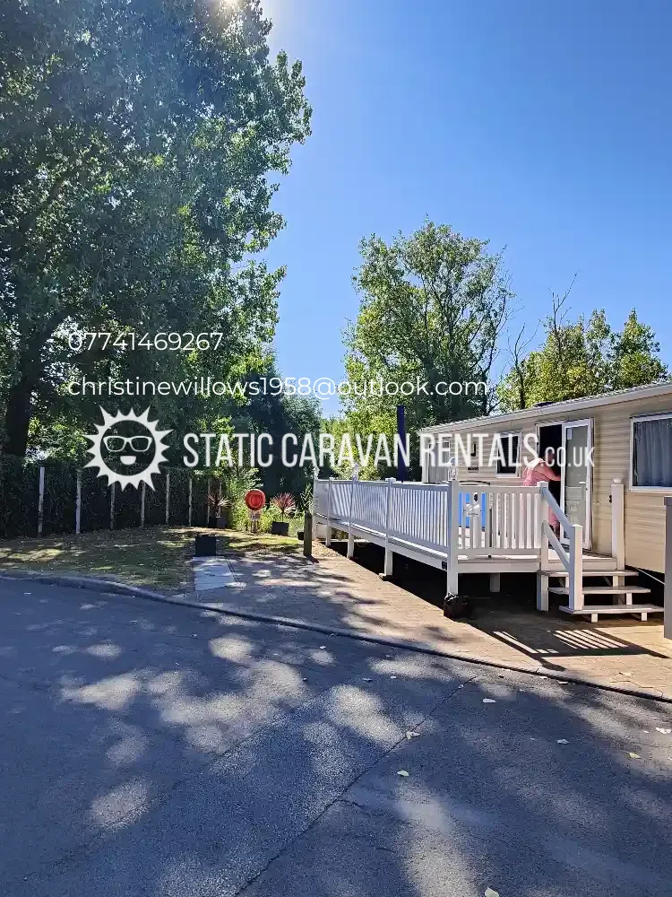 Private Carvan for Hire Haven Holiday Village, Burnham on Sea, Somerset, England