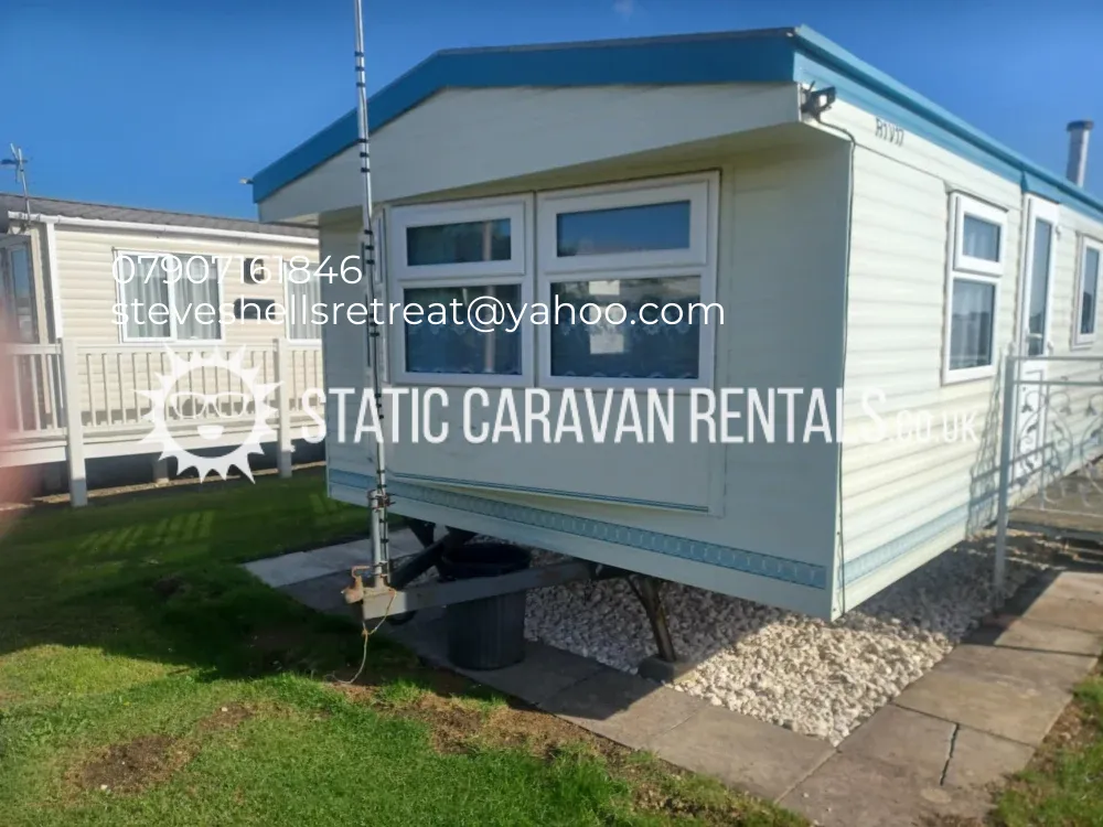 Private Carvan for Hire Coral Beach Holiday Park, Skegness, Lincolnshire, England