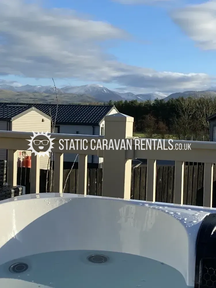 Private Carvan for Hire Grasmoor Holiday Park, Winscales, Cockermouth, Cumbria, England
