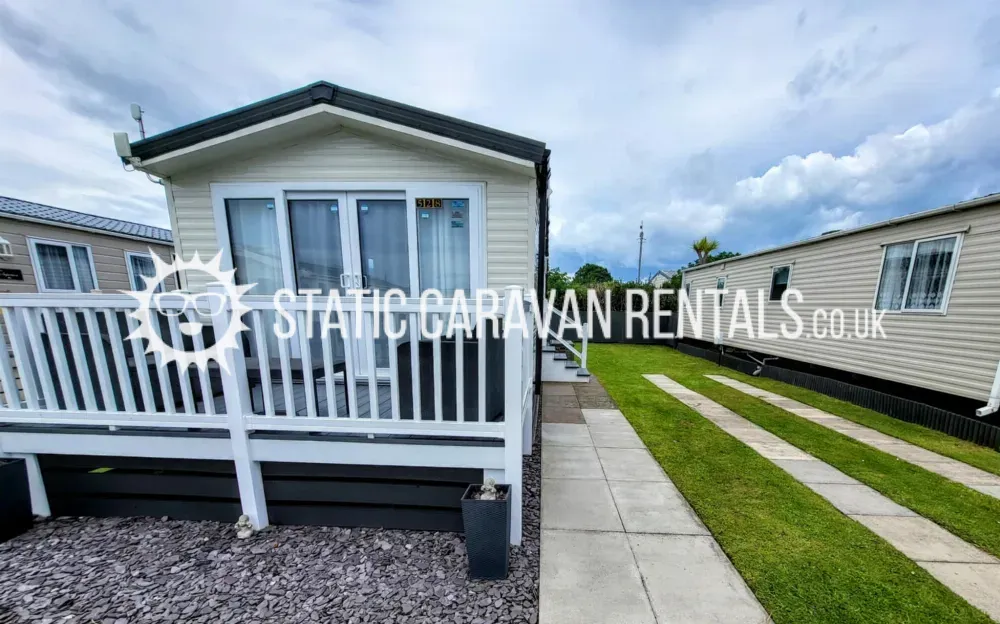 Private Carvan for Hire Lido Beach, Prestatyn, Denbighshire, Wales