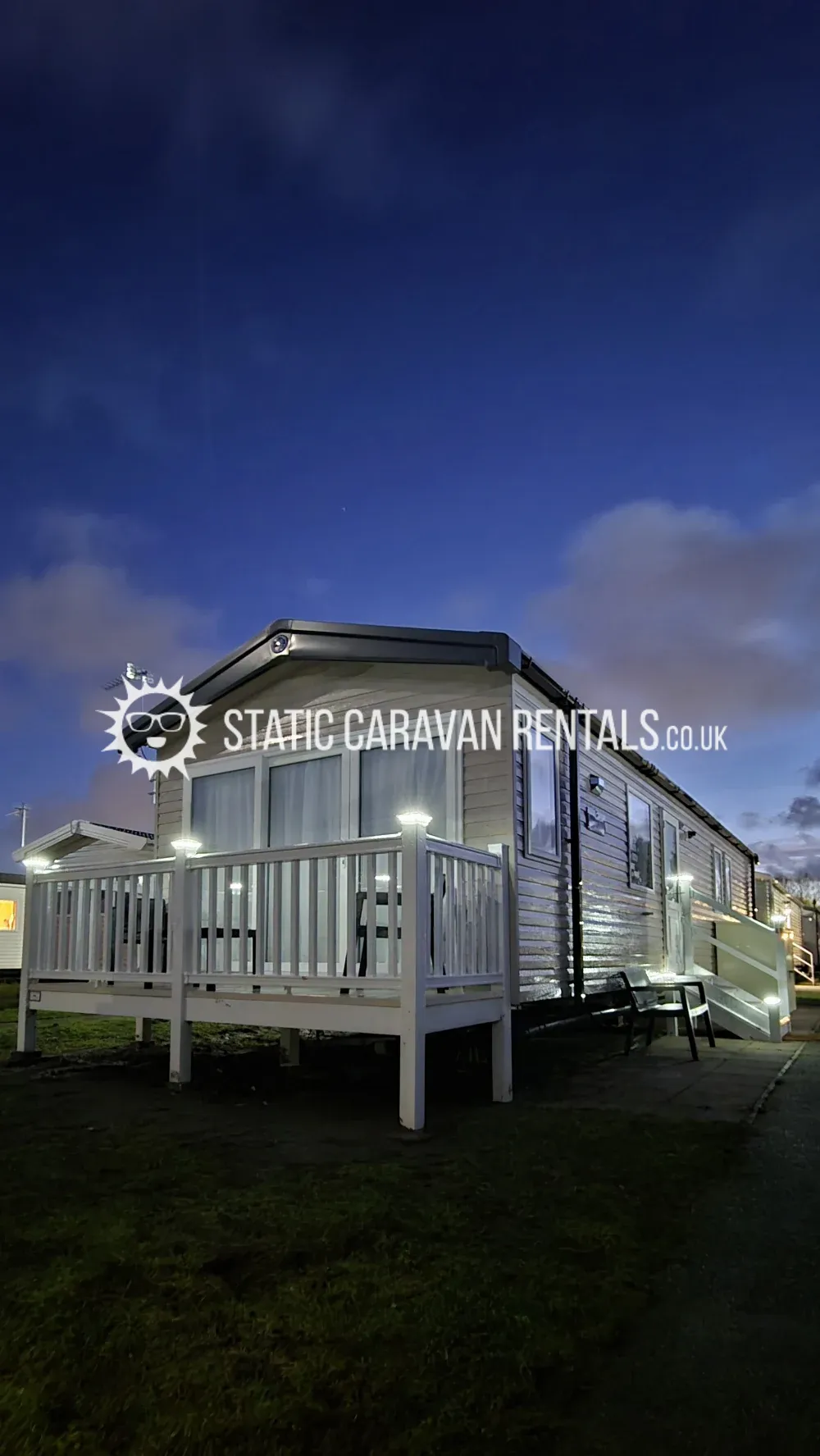 Private Carvan for Hire Cala Gran Holiday Park, Fleetwood, Blackpool, Lancashire, England