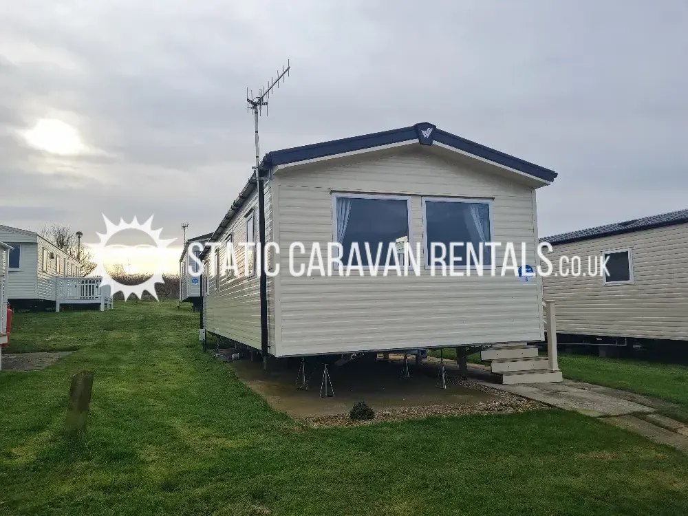 Private Carvan for Hire Blue Dolphin Holiday Park, Filey, Scarborough, North Yorkshire, England
