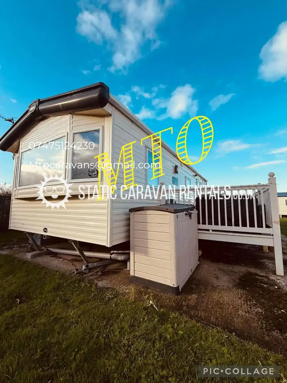 Private Carvan for Hire Lyons Abbeyffordd Holiday Park, Towyn, Abergele, Conwy, Wales