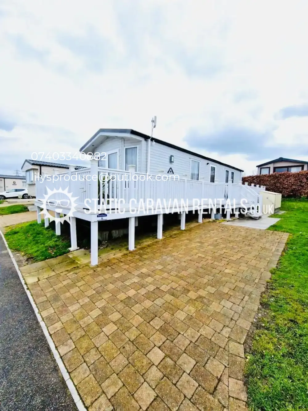 Private Carvan for Hire Rockley Park Holiday Park, Poole, Dorset, England